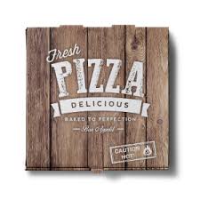 Brown Printed Corrugated Pizza Boxes