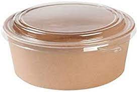 Round Kraft Salad Bowls & Lids